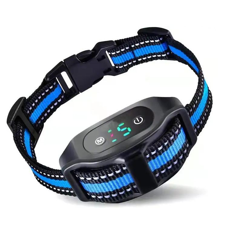 Rechargeable Dog Anti Bark Collar na may Beep Vibration