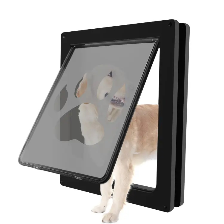 Security Cover at Magnetic Flap Pet Gate Dog Cat Flap Door