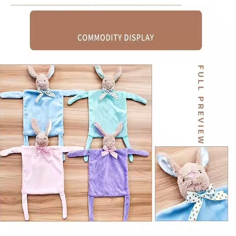 Malambot na plush baby comforter sanggol na security security blanket