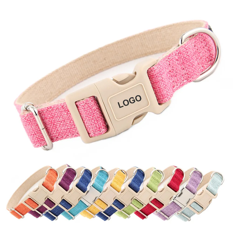 Sustainable Development Eco Friendly Hemp dog collars