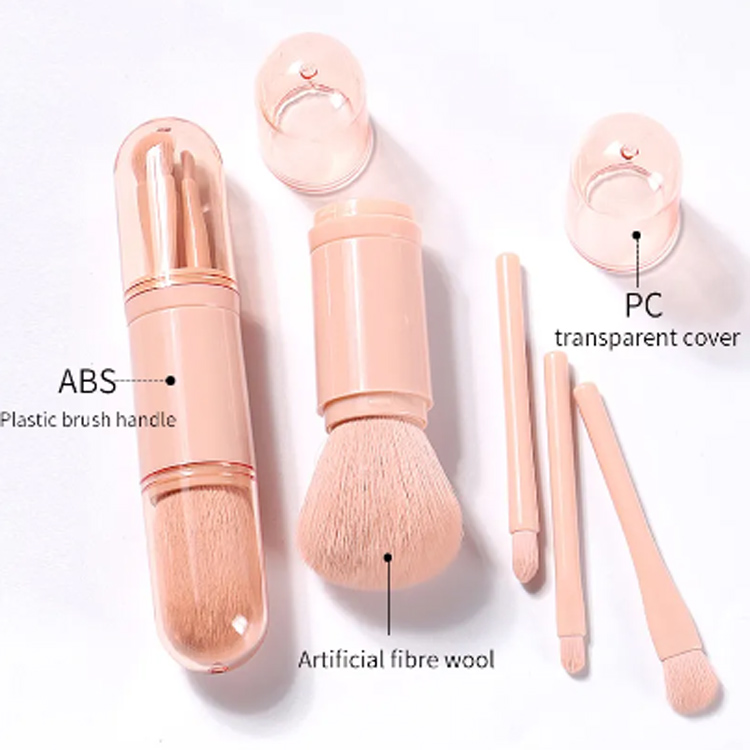 Travel makeup brush set vegan mataas na kalidad ng makeup brush set