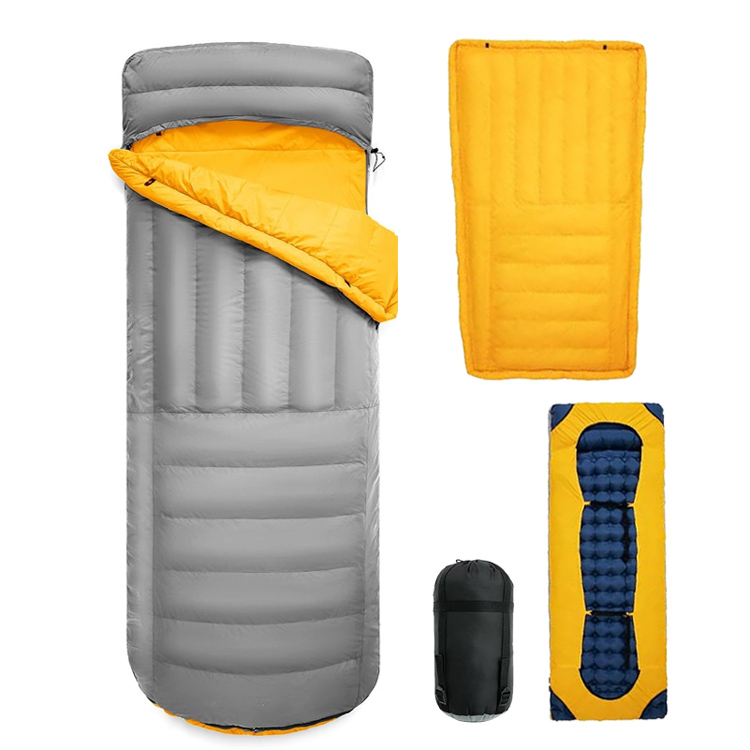 Ultralight down camping blanket duck down sleeping pad