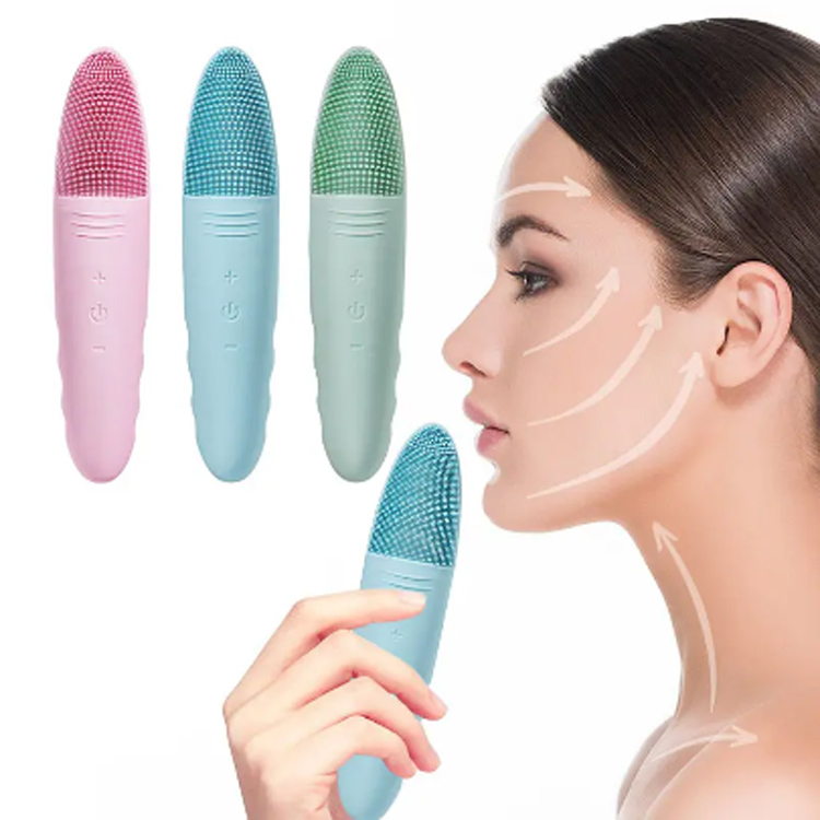 Ang hindi tinatagusan ng tubig na de -koryenteng mukha ng brush ng balat na pang -aalaga ng USB