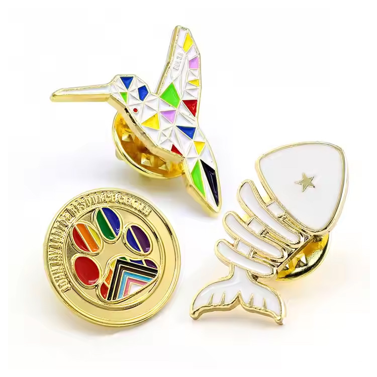 Pakyawan pasadyang kpop anime metal crafts glitter pearl enamel